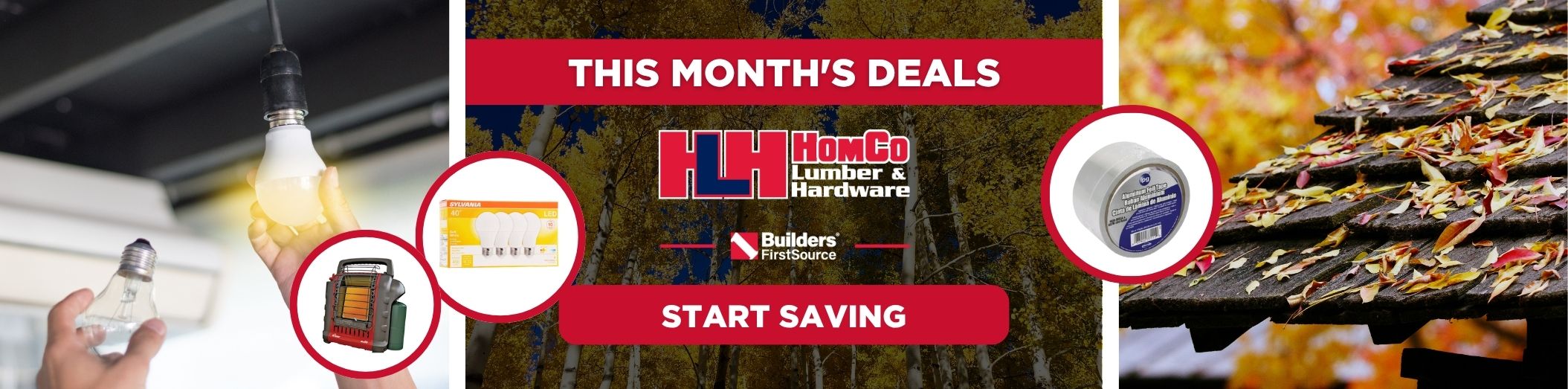 Monthly Deals at HomCo
